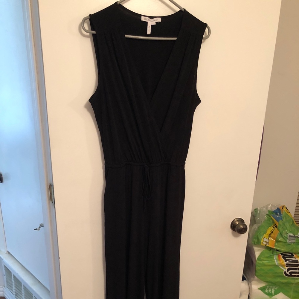 Black jumpsuit with cut out back
